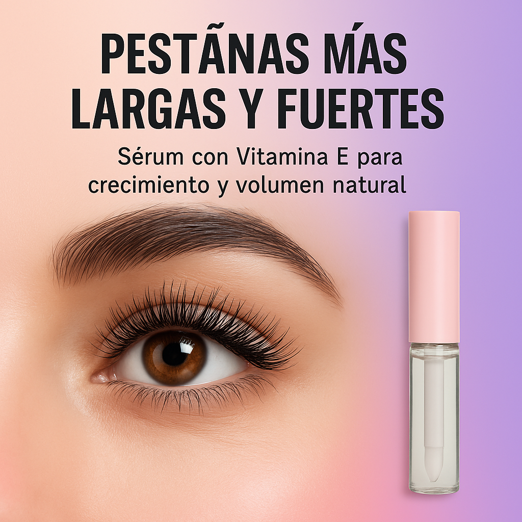 Realce Serum Crecimiento Pestañas PRO Vitamine+ E ( 2 X 1 )