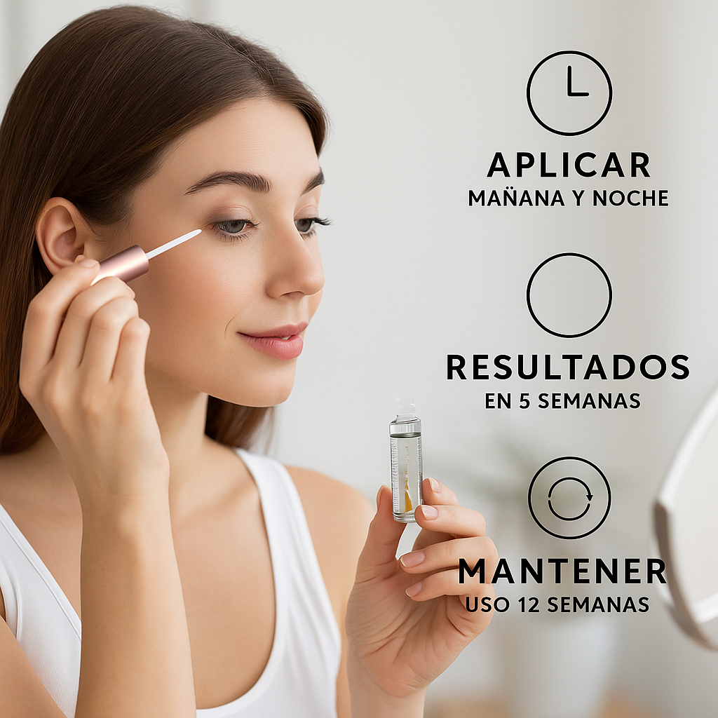 Realce Serum Crecimiento Pestañas PRO Vitamine+ E ( 2 X 1 )